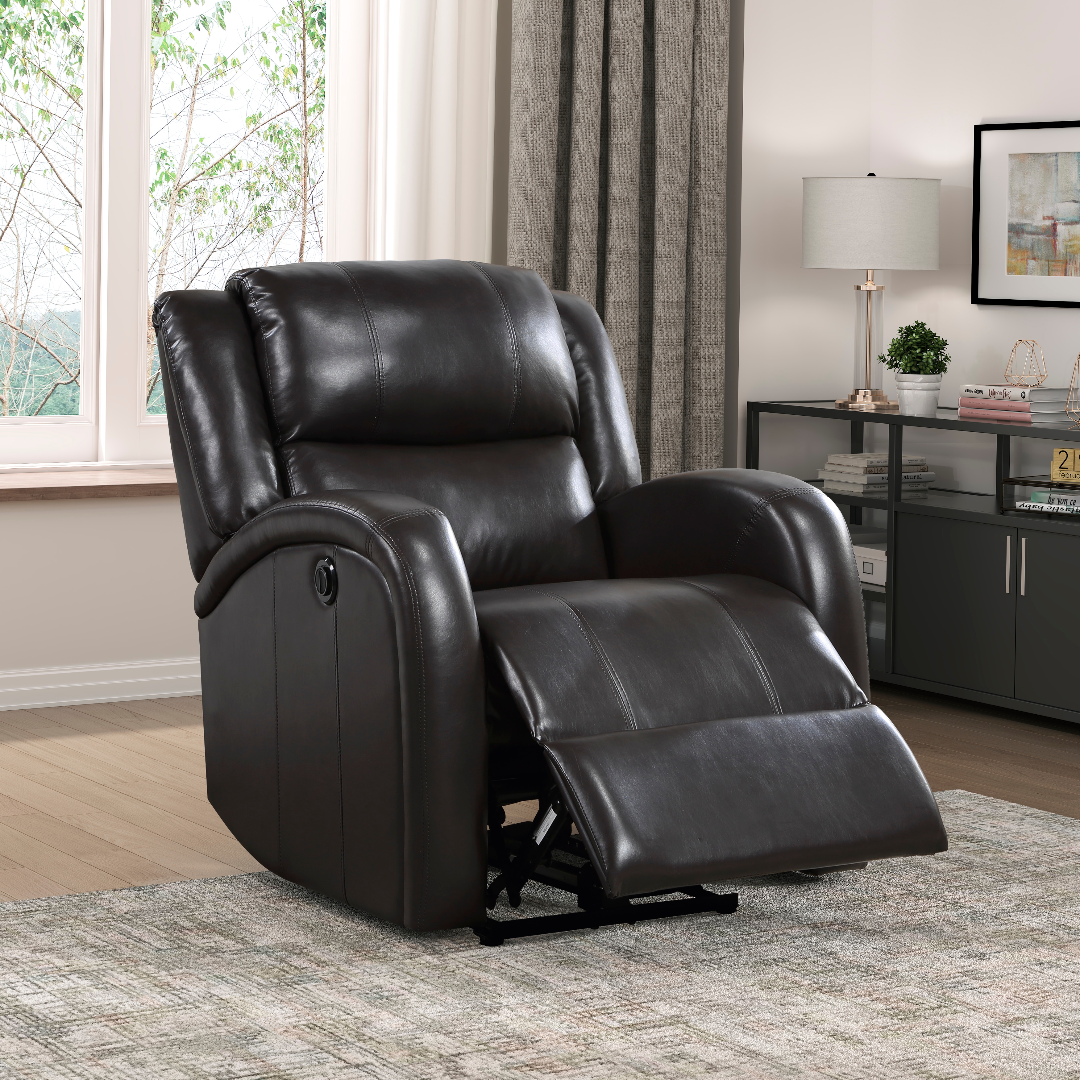 Foxcroft Power Reclining Chair image 1
